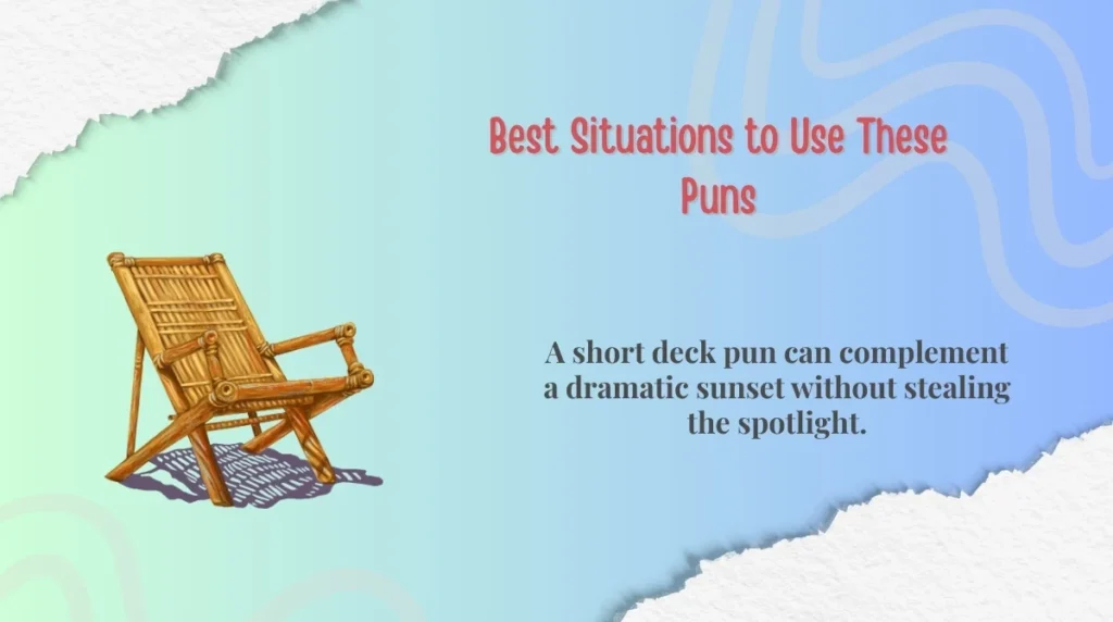 Best Situations to Use These Puns