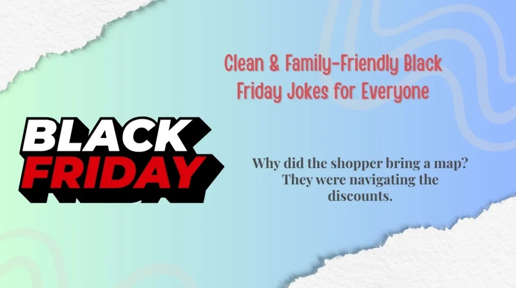 Clean & Family-Friendly Black Friday Jokes for Everyone