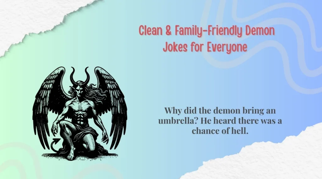 Clean & Family-Friendly Demon Jokes for Everyone