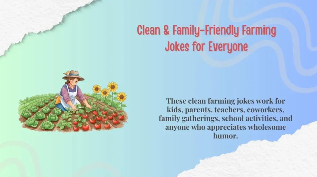Clean & Family-Friendly Farming Jokes for Everyone