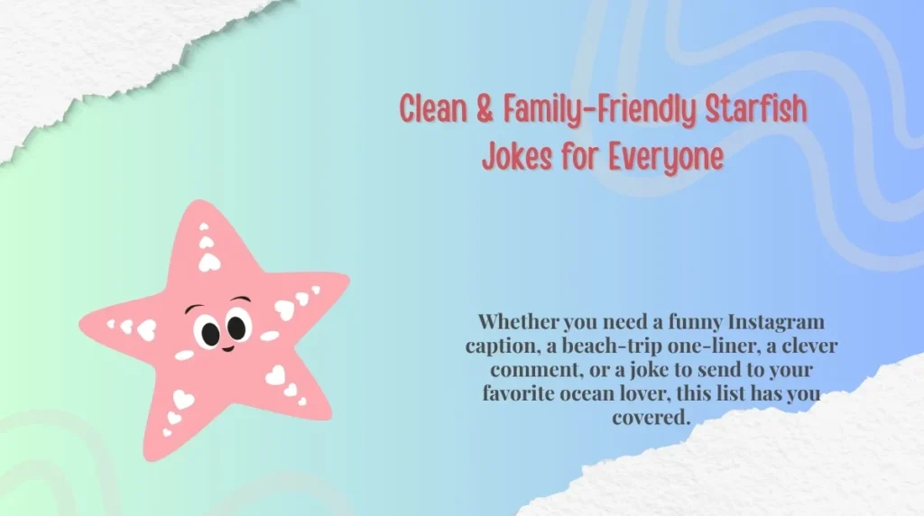 Clean & Family-Friendly Starfish Jokes for Everyone