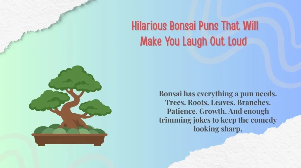  Hilarious Bonsai Puns That Will Make You Laugh Out Loud