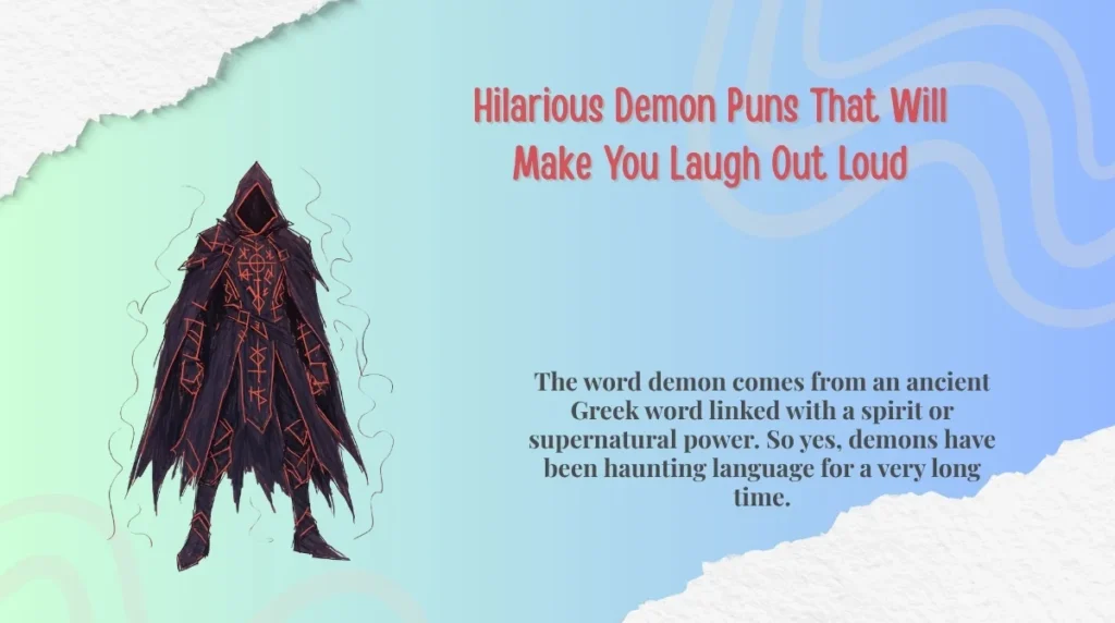 Hilarious Demon Puns That Will Make You Laugh Out Loud