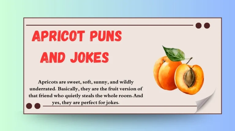 Apricot Puns and Jokes