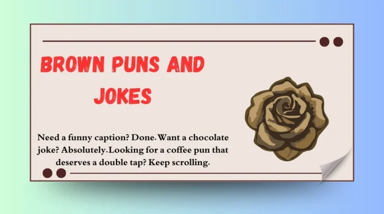 Brown Puns and Jokes