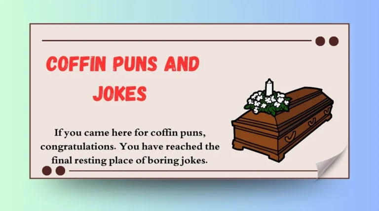 Coffin Puns and Jokes