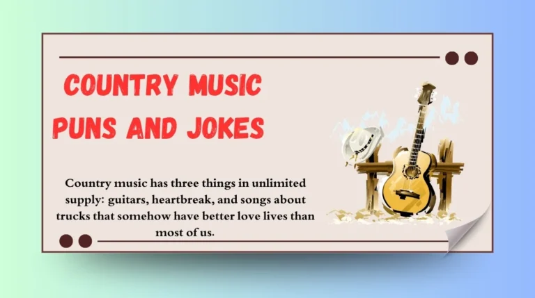 Country Music Puns and Jokes