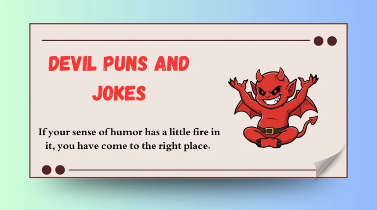 Devil Puns and Jokes