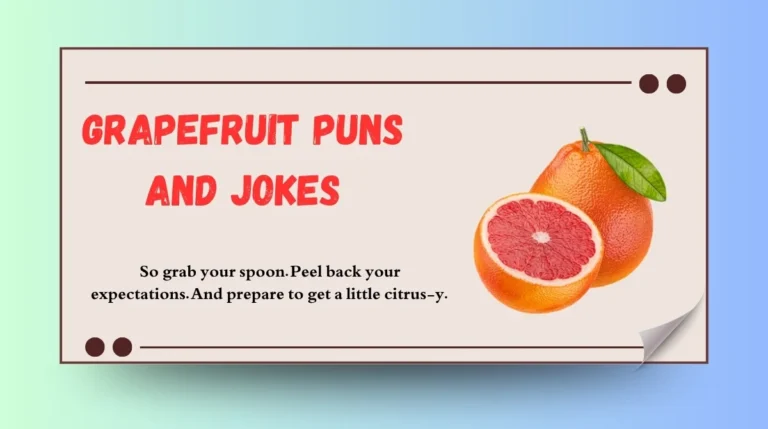 Grapefruit Puns and Jokes