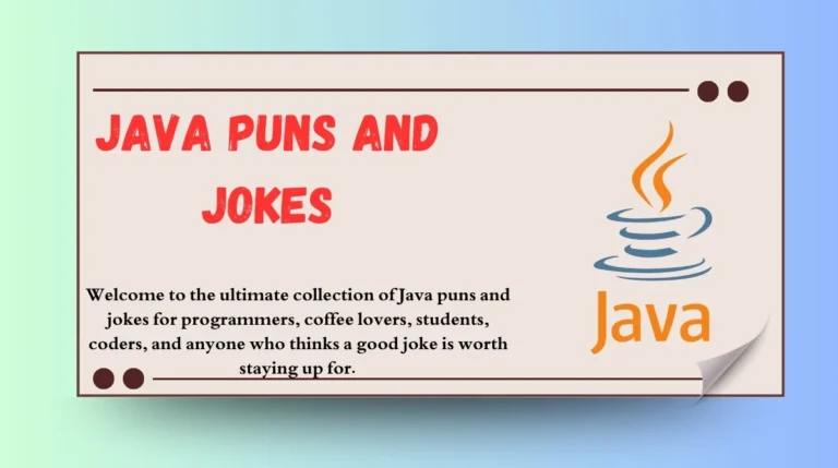 Java Puns and Jokes