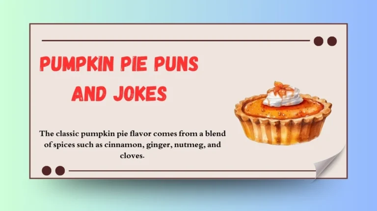 Pumpkin Pie Puns and Jokes