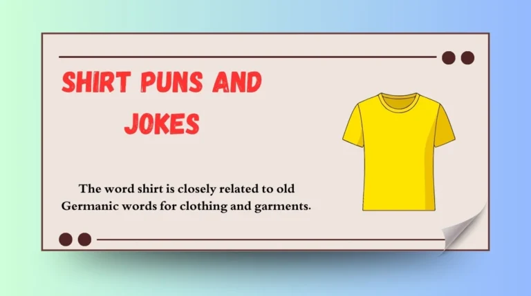 Shirt Puns and Jokes