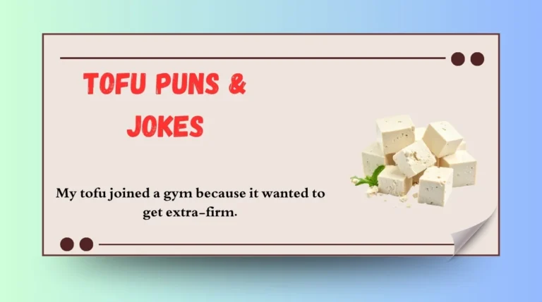 Tofu Puns & Jokes