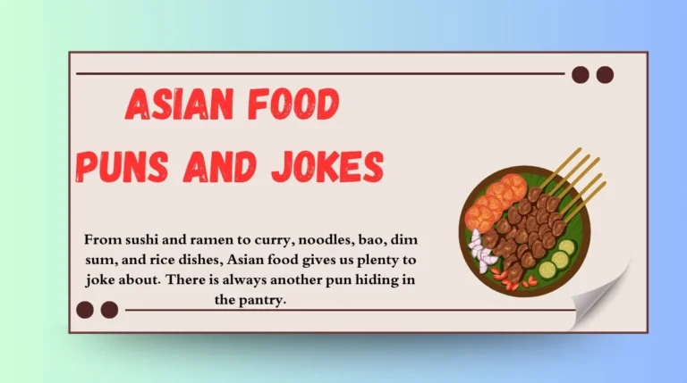 Asian Food Puns and Jokes