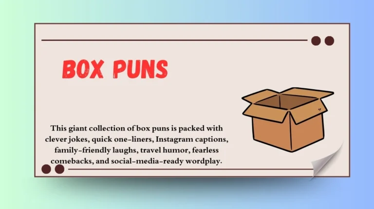 Box Puns