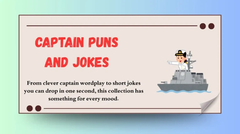 Captain Puns and Jokes