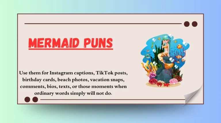 Mermaid Puns