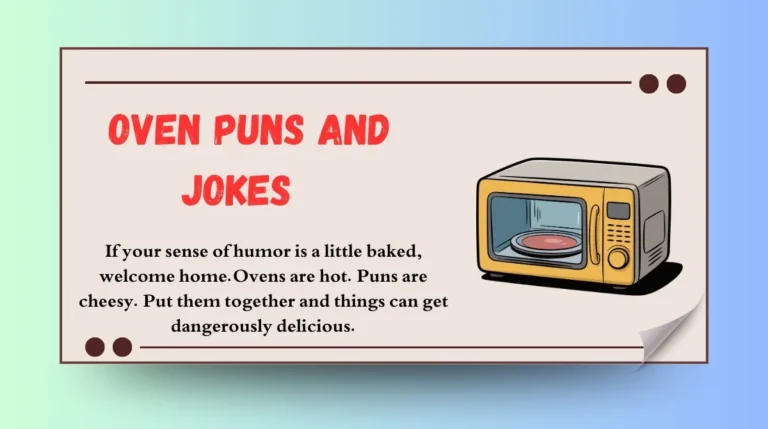 Oven Puns and Jokes