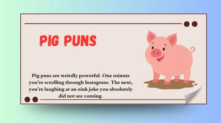 Pig Puns
