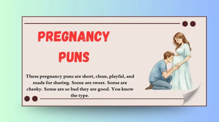 Pregnancy Puns