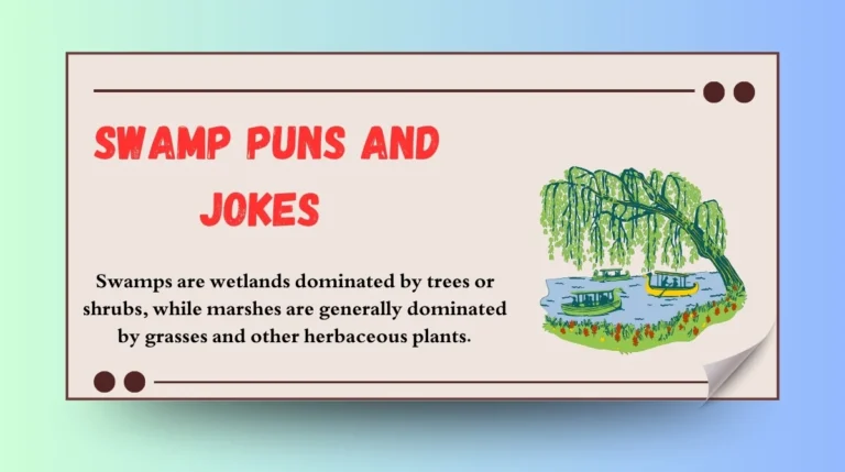 Swamp Puns and Jokes
