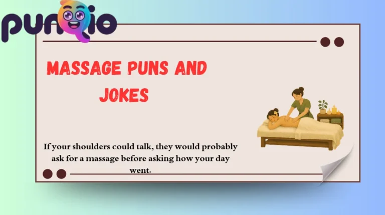 Massage Puns and Jokes
